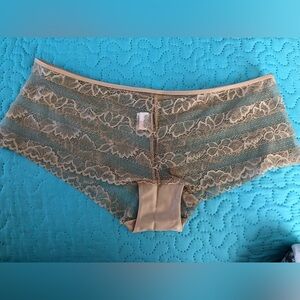 50% OFF SALE!!  Calvin Klein Nude Lace Boyshort, Large